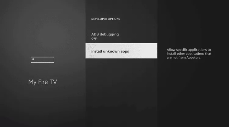 Installation Guide Install unknown apps option